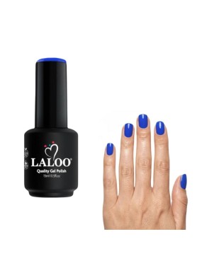 Laloo Ημιμόνιμο Βερνίκι No. 162 Μπλε Ρουά 15ml
