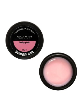 Elixir Super Builder Gel Baby Pink N. 909D 30gr