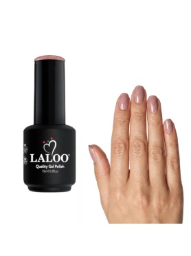 Laloo Ημιμόνιμο Βερνίκι No. 633 Smoky Rose 15ml