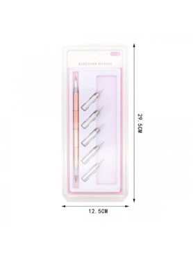 Σετ Πινέλων 2 Όψεων Puzzle 10 IN 1 & Εργαλεία Dotting Tool
