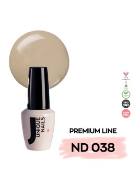 Unique Nails Ημιμόνιμο Βερνίκι Nude Bare Elegance (ND038) 13ml