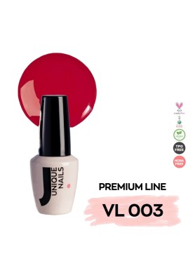 Unique Nails Ημιμόνιμο Βερνίκι Chilli Red (VL003) 13ml