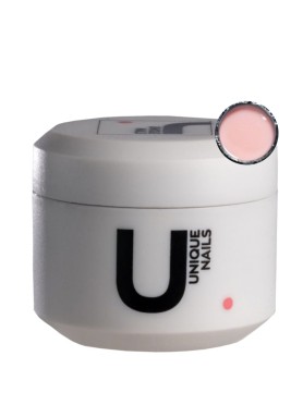 Unique Nails Premium Line Sculpting Gel Shimmer Nude 50g